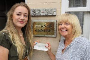 Street Fair Cheque Presentation